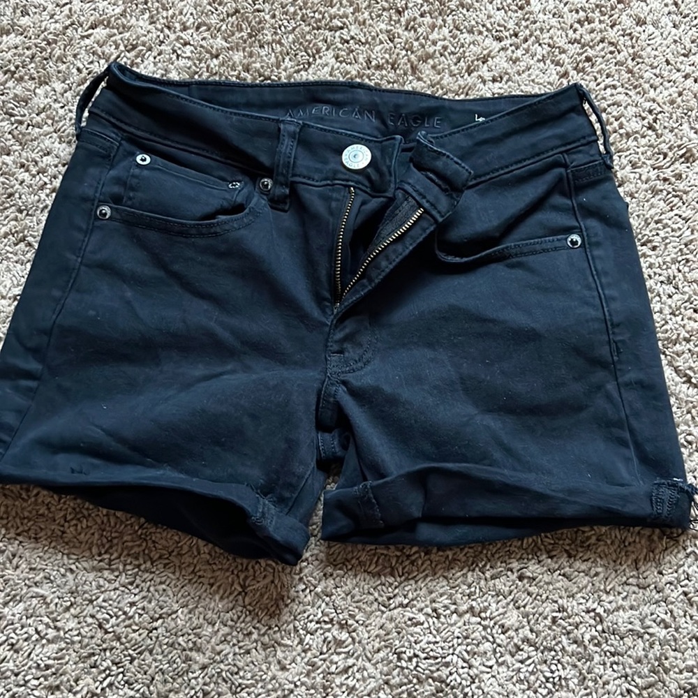 Black American eagle shorts Ne(x)t Level stretch, size 6